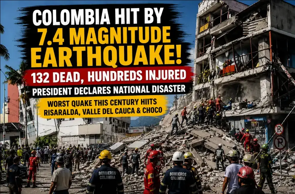 Colombia Earthquake: 7.4-Magnitude Quake Kills 132