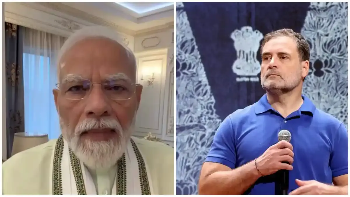 PM Modi Jhooth Ki Goonj Speech on 7.8% GDP Beat and Swadeshi Push